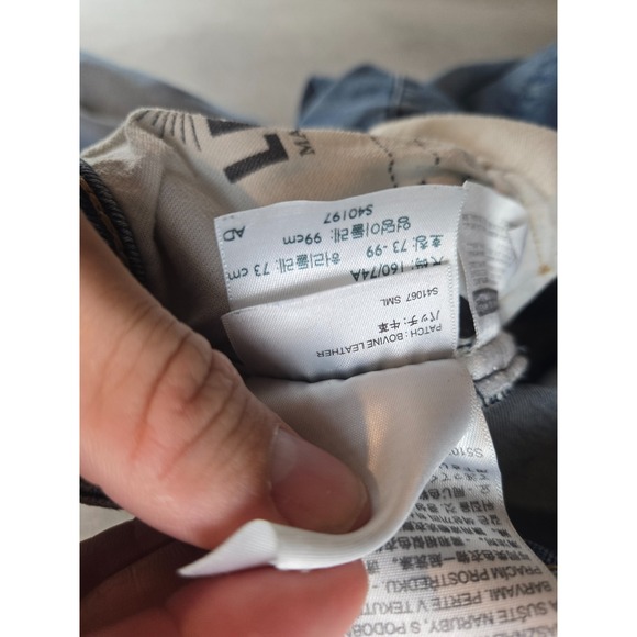 Levi's Made & Crafted Jeans Womens 29x29 Blue 721 Skinny High-Rise Japan Denim - Picture 8 of 16